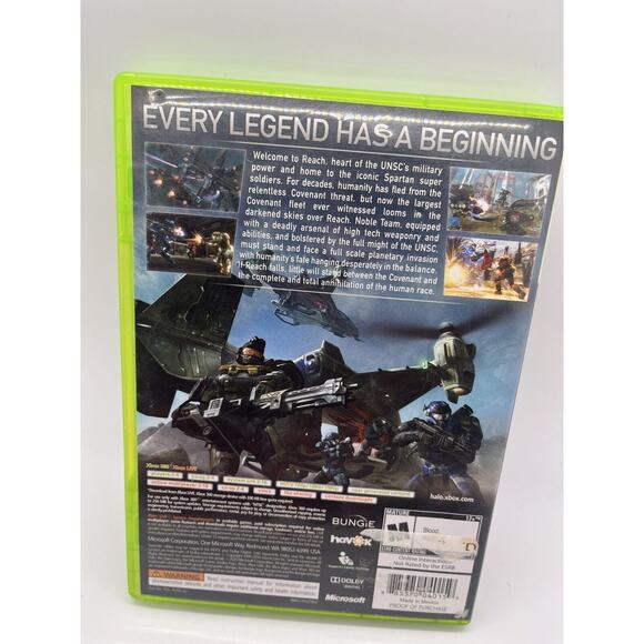 Halo Reach (Microsoft Xbox 360, 2010) Complete - TESTED - Picture 3 of 7